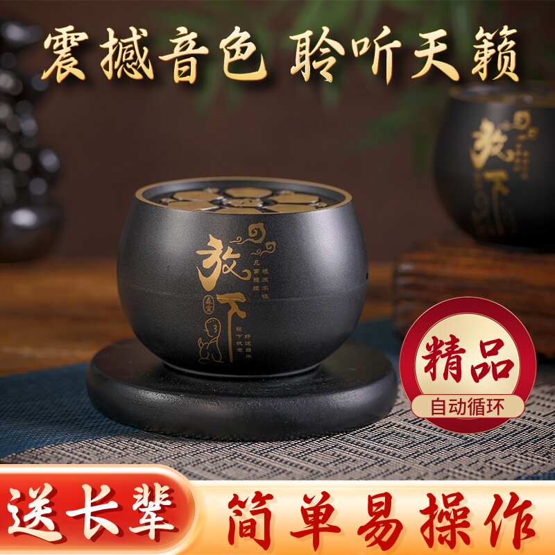 抖音爆款钵语插卡充电单循环唱机图片