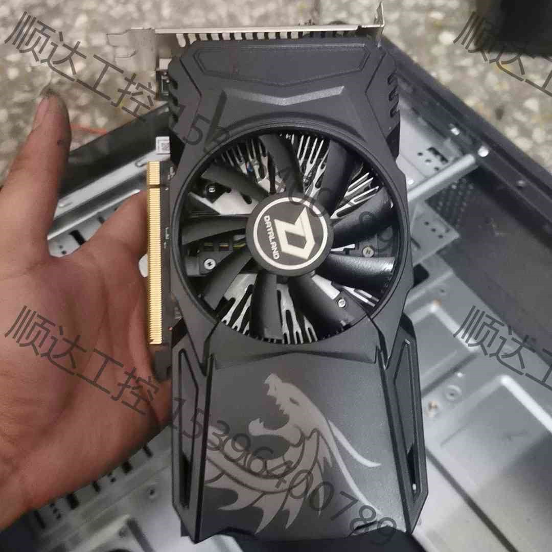 迪兰RX560D-4G显卡独立6P供电跑分约7万分议价