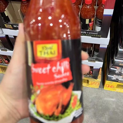 上海SAM'S国内代购REAL THAI SWEET CHILLI SAUCE丽尔泰甜辣酱