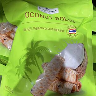 上海SAM'S国内代购 MM CRISPY COCONUT ROLL MM椰香脆卷