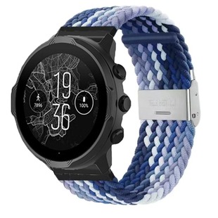 D5i baro 24mm卡扣可调节腕带 suunto7 颂拓SUUNTO松拓核心core表带9Baro斯巴达极速尼龙编织spartan