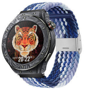 适用华为GT6 3表带WATCH3PRO编织GT尼龙智能Pro运动WatchGT男ECG小米Color女GT1新2E弹力荣耀Magic2 5手表GT4