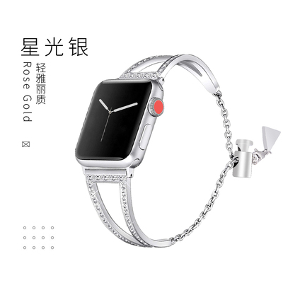 苹果金属智能T字手镯腕带