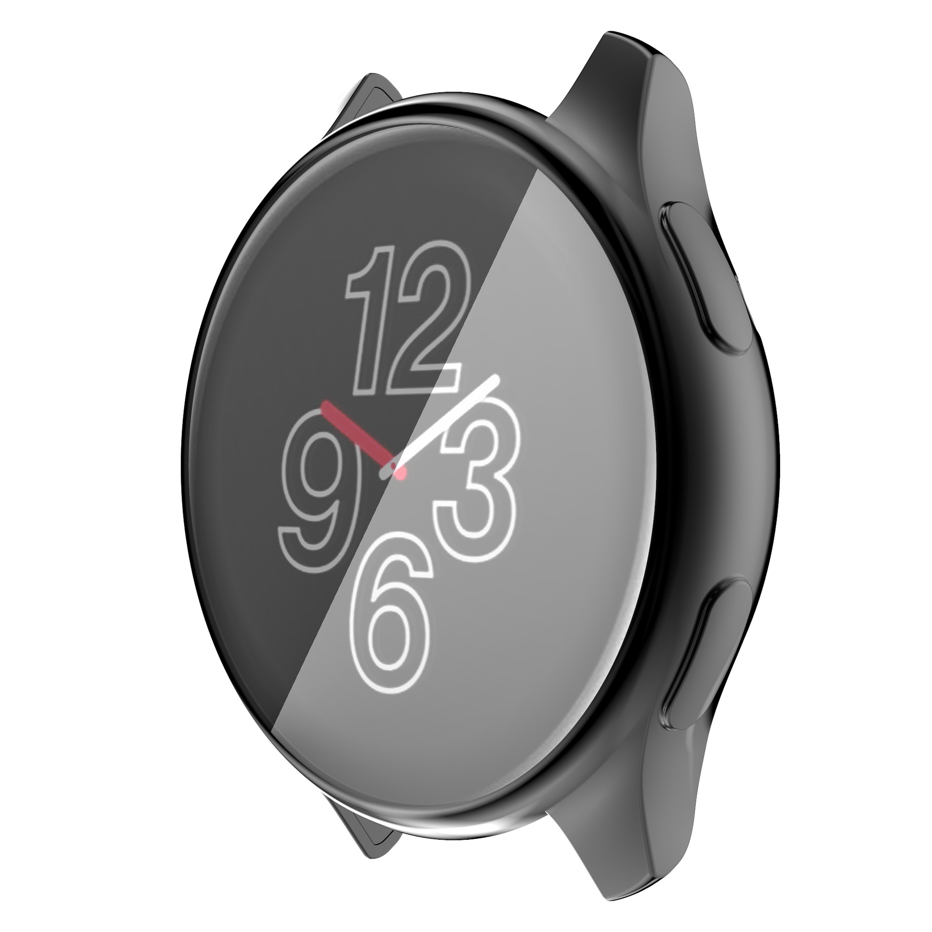 适用一加手表保护壳oneplus watch表带软壳电镀保护套TPU表壳配件硅胶全包防摔1+W301CN智能运动手表替换腕带