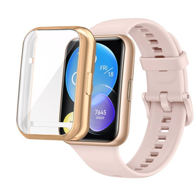 华为fit2new手表壳huawei watch fit 2new壳膜一体watchfit2new表watch全包新款表壳防刮防摔保护套配件