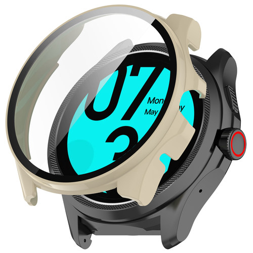 适用Ticwatch5半包镂空壳膜一体