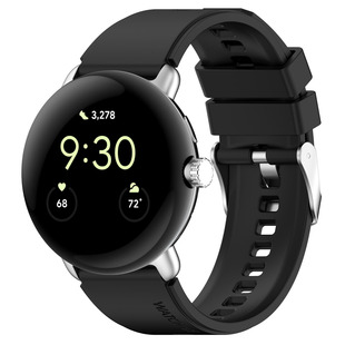 适用谷歌Pixel Watch2表带谷歌Pixel Watch高山回环式台阶手表带Pixel Watch替换带硅胶腕带