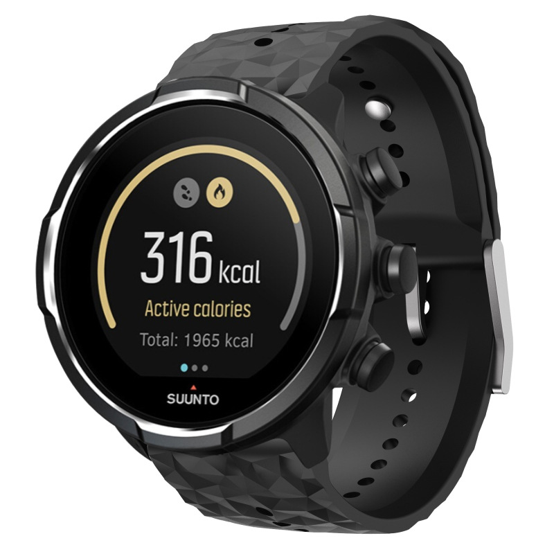 松拓运动款菱形纹硅胶表带