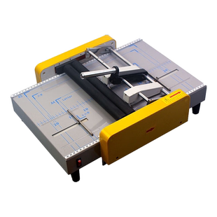 订折机A3电动订折一体机骑马钉平钉自动装订机电动折页机钉折机铜版纸书本小册页平订说明书中缝折纸机折页机