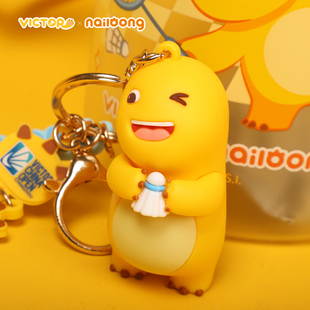 胜利挂件2025中国公开赛奶龙联名钥匙扣PG6024NLCO25