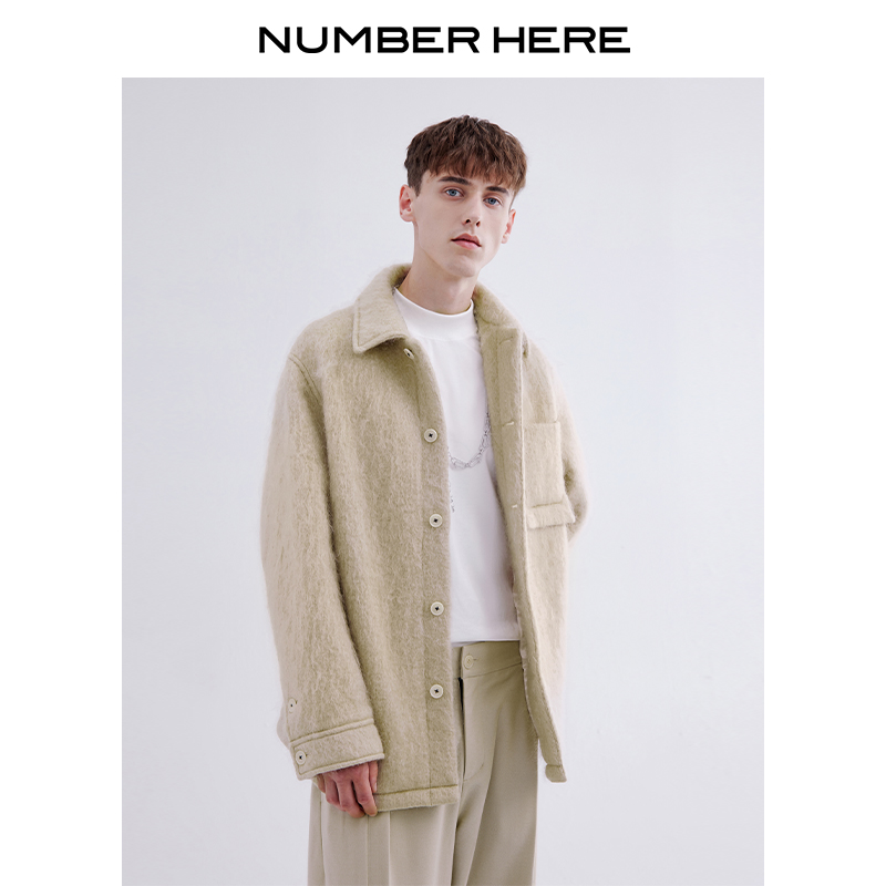 羊毛夹克外套NUMBERHERE秋冬季
