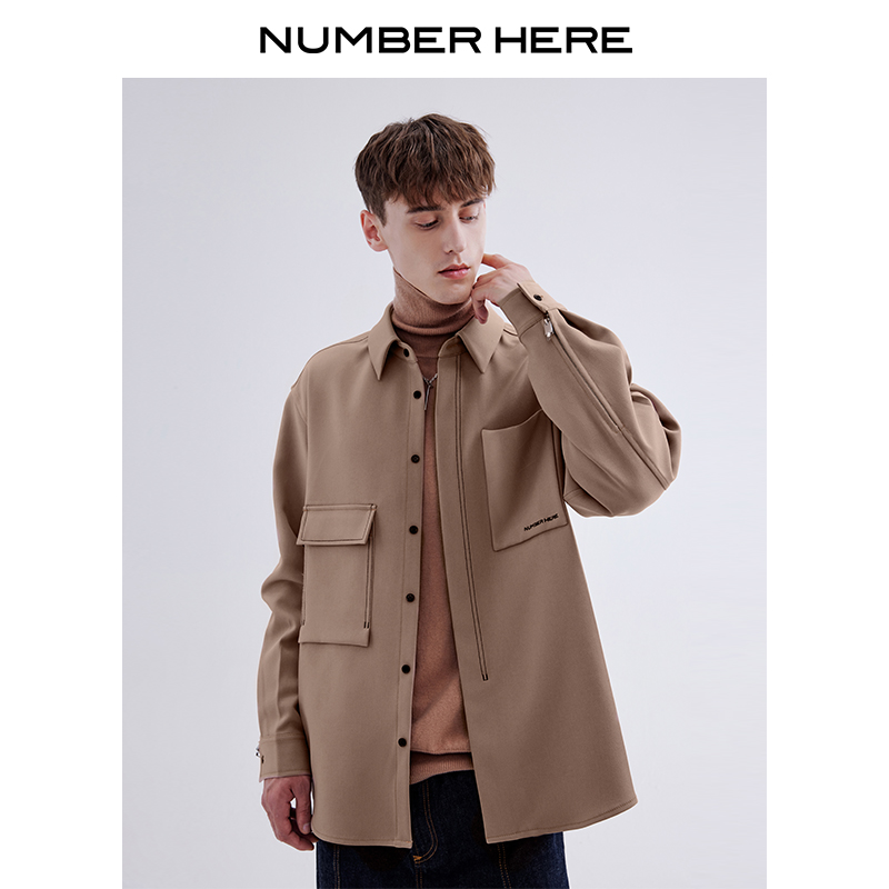 日本长袖衬衫NUMBERHERE