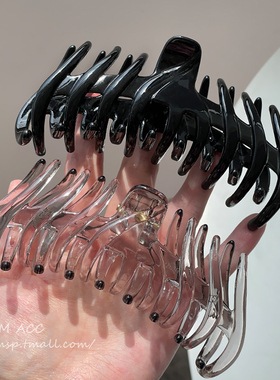 发夹女后脑勺抓夹鲨鱼夹发卡高级感发抓大号头发夹子头饰2023新款