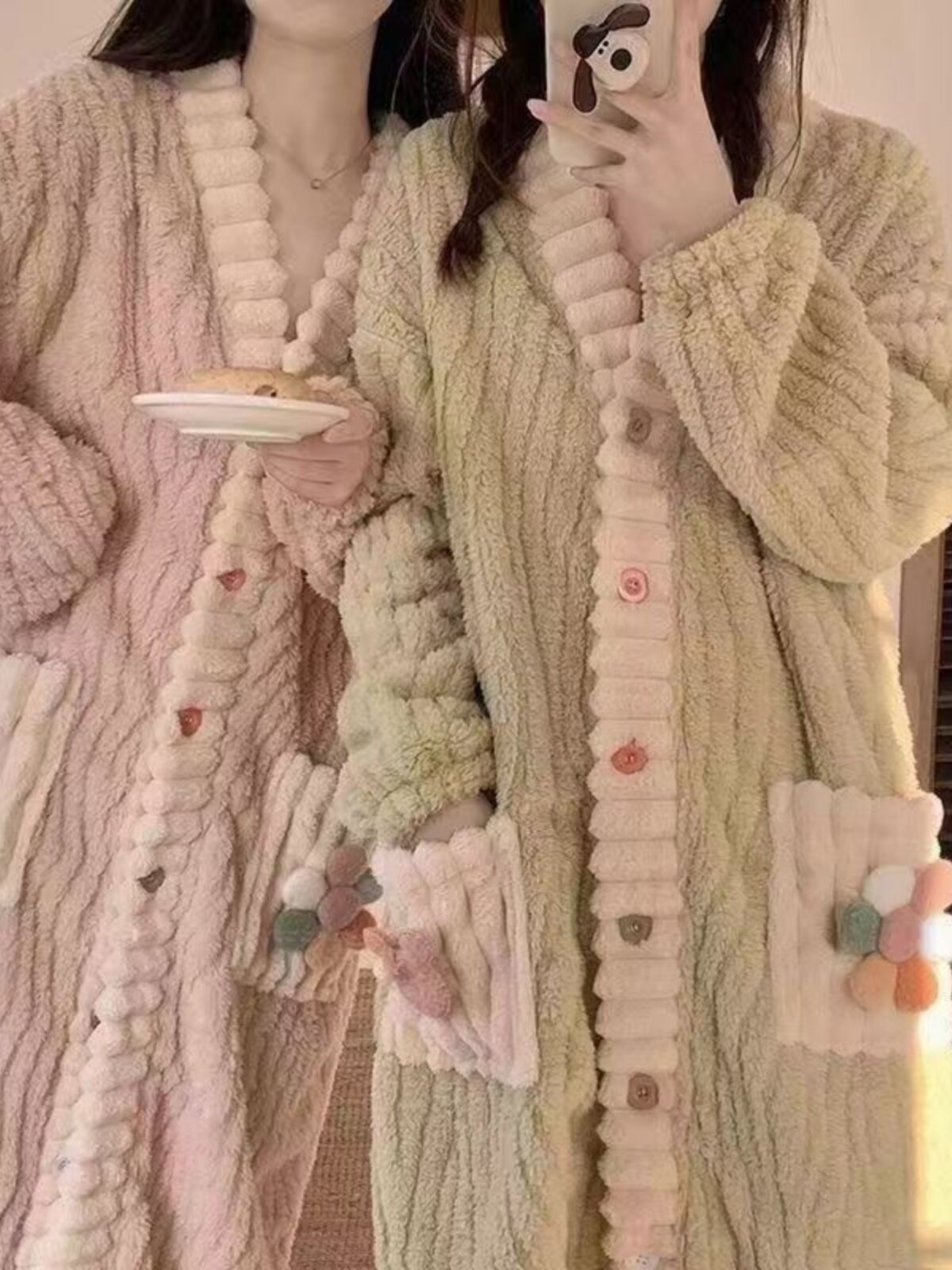 浴巾浴袍可穿式速干可裹洗完澡穿的珊瑚绒睡裙女秋冬款2025新款