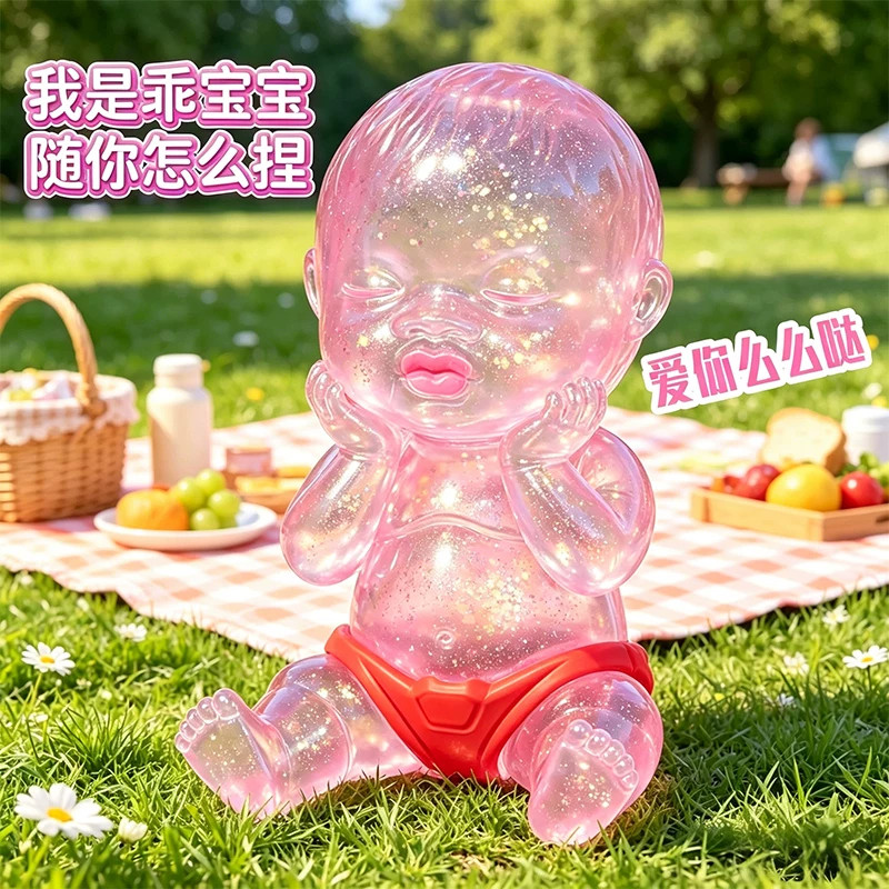 正版炫彩娜塔莎娃娃tpr材质解压捏捏玩具娜达莎黑娃娃邋遢莎玛塔6图片