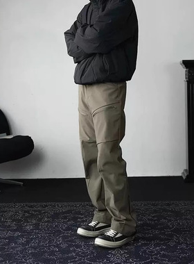 AUTICUP 美式春季Leaf阿尔法冲锋三防运动百搭户外滑雪裤解构伞兵