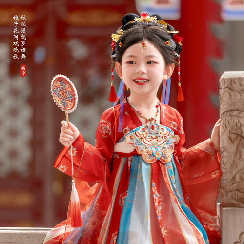 萌乎新款高端古风连衣裙现货发