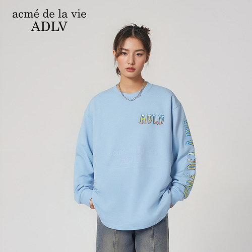 adlv打底衫男女款长袖t恤春秋季