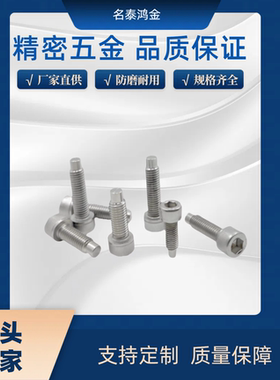 不锈钢粗牙内六角杯头止动凸端螺丝螺栓 CBBGS4 5 6 8 10凸头螺钉