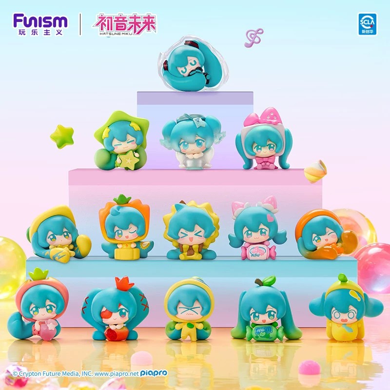 初音未来水果糖主题Qface系列