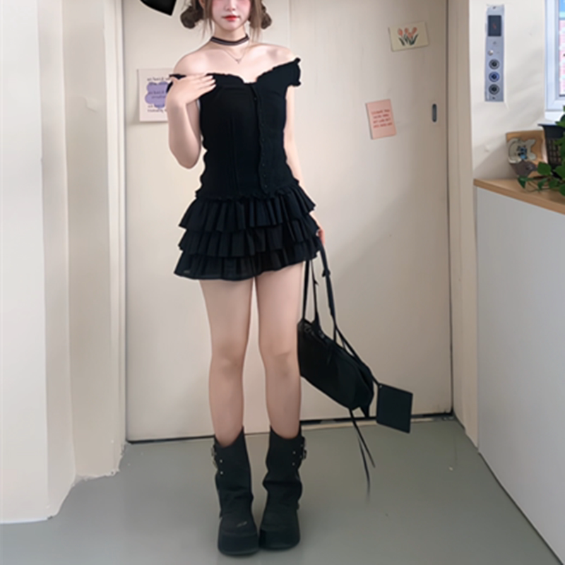 春田少女百货刺绣上衣女春夏纯欲图片