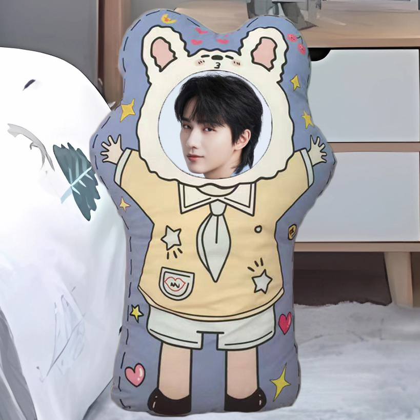 李宏毅异形玩偶抱枕双面定制可爱生日礼物创意宿舍卧室送人玩具