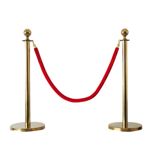 酒店礼宾杆迎宾柱隔离带警戒线银行排队护栏商场围栏杆不锈钢挂绳