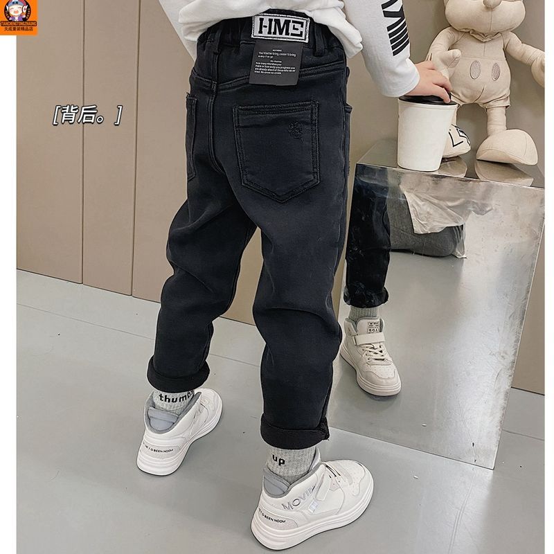 牛仔裤新款男童春秋款一