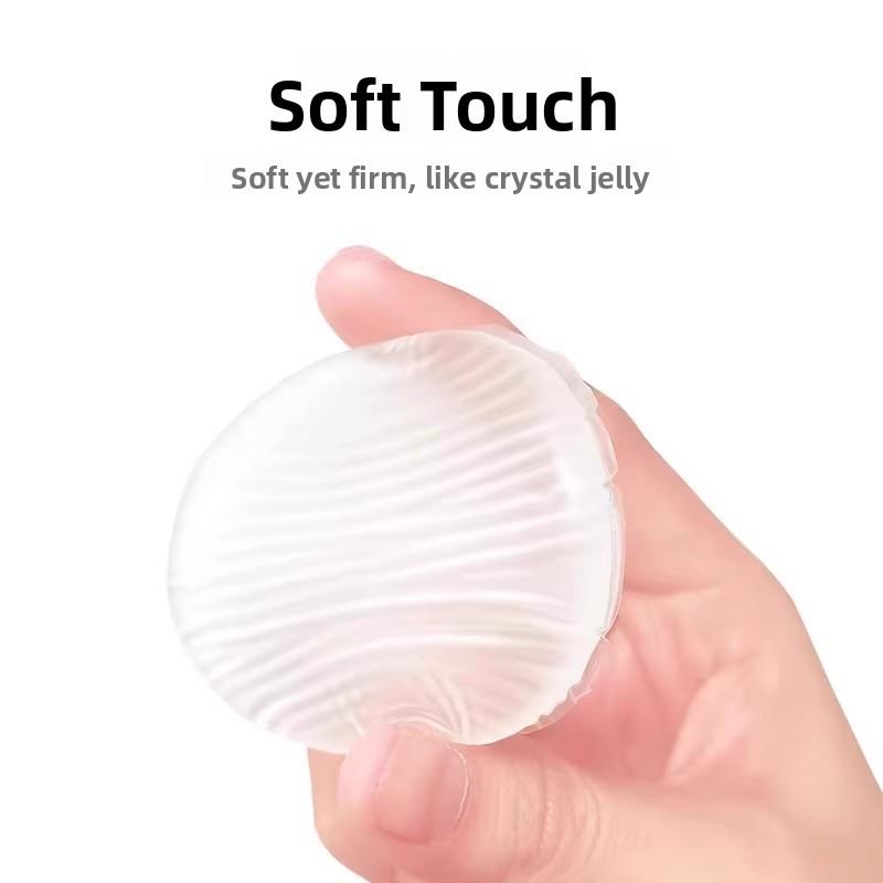 透明硅胶粉扑果冻气垫上妆粉扑身体乳BB霜粉扑干湿两用服帖不吃粉