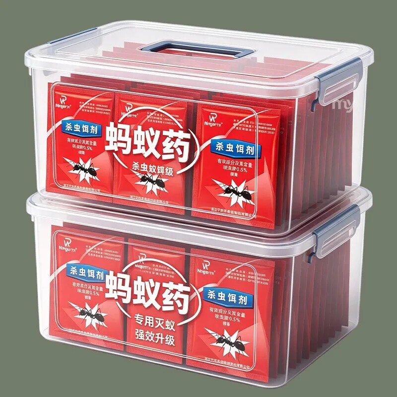 蚂蚁药杀虫饵剂强效家用室内厨房菜地黑红黄白蚂蚁药杀虫粉无残留