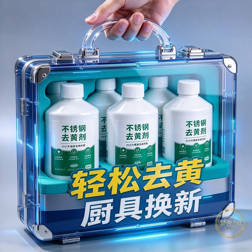 不锈钢清洁剂去黄除锈除垢翻新