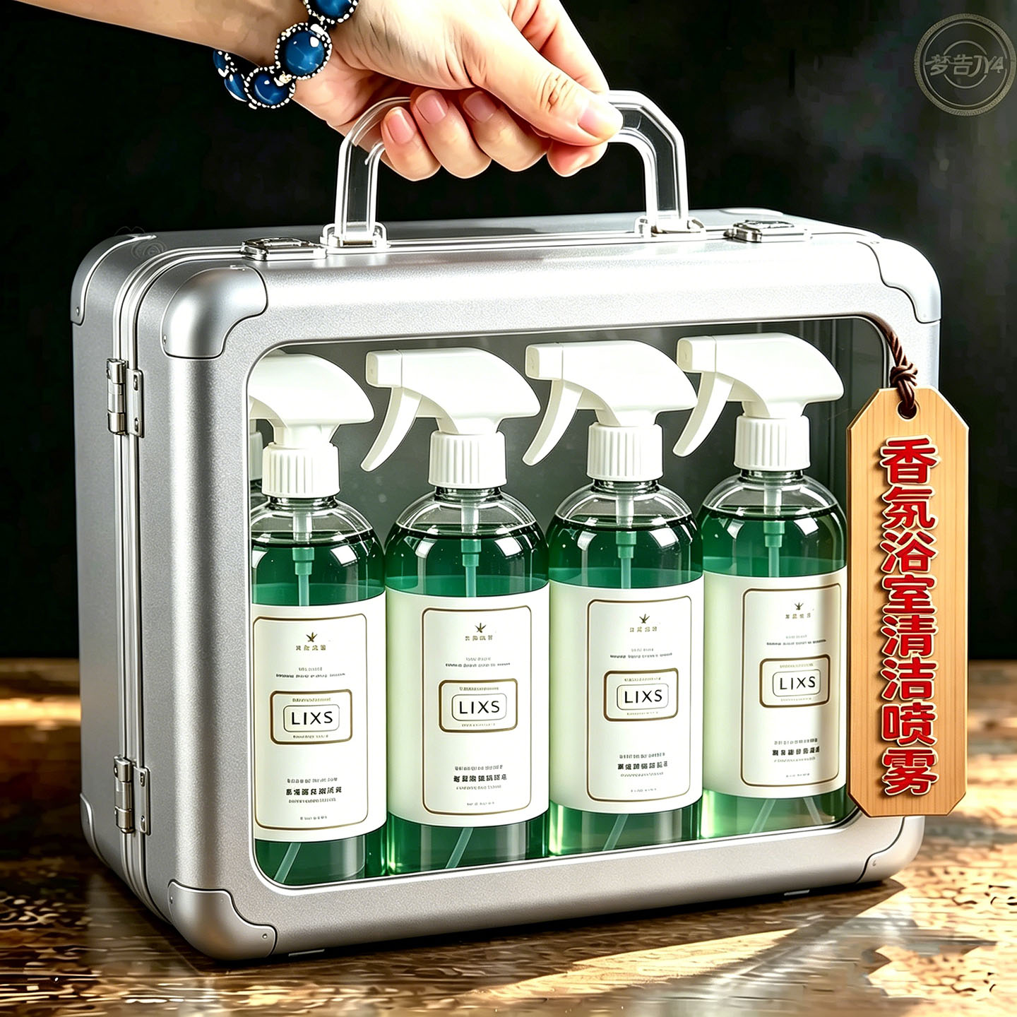 香氛浴室清洁喷雾除垢留香