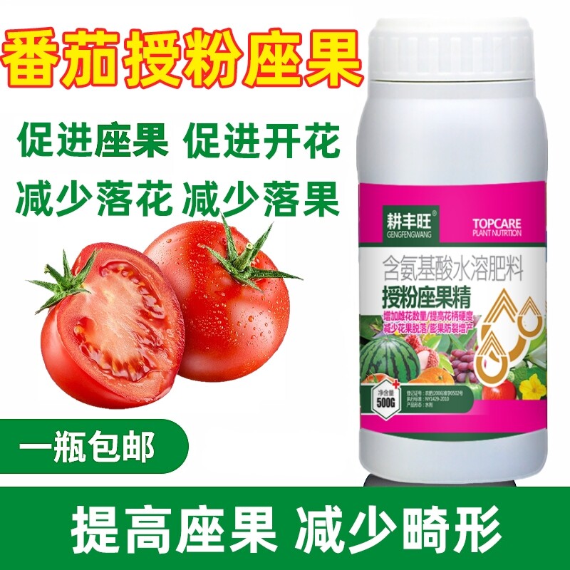 西红柿授粉药番茄强力授粉番茄坐果灵保花防落果防裂西红柿座果灵