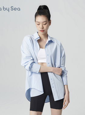 Lulla by Sea|Timeless 休闲衬衫棉质宽松挺阔中长款罩衫春夏外套