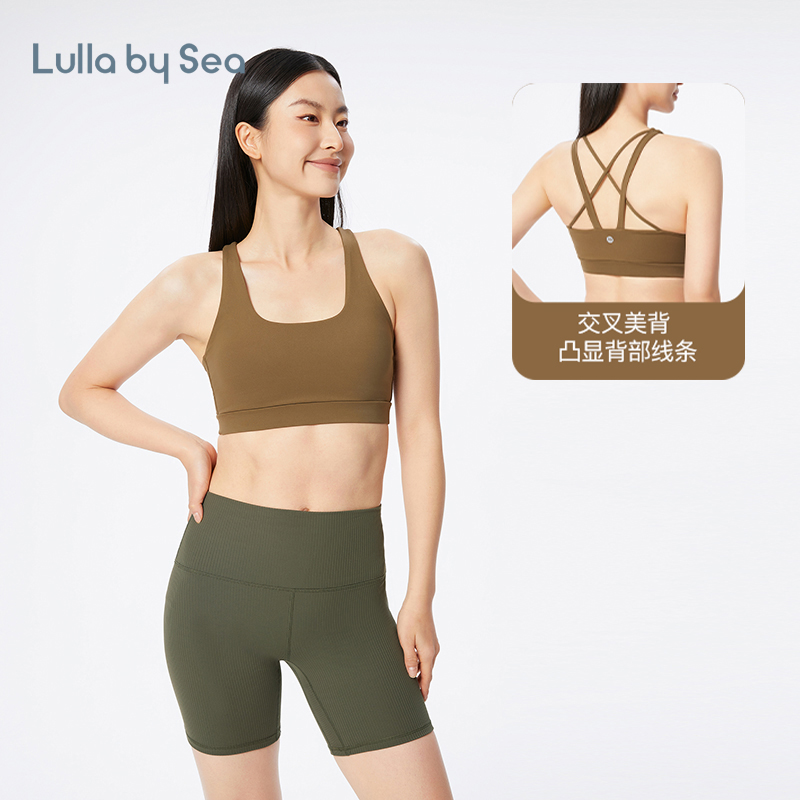 运动内衣背心瑜伽上衣可拆卸胸垫
