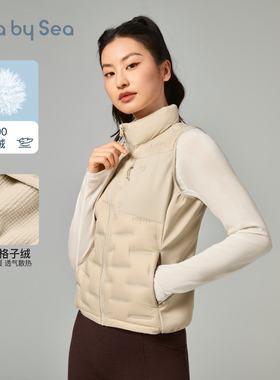 Lightwarm羽绒马甲立领轻暖户外骑行运动保暖背心| Lulla by Sea