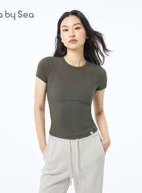 Lulla by Sea| Wonder rib 休闲T恤莱赛尔棉抗菌罗纹户外日常短袖