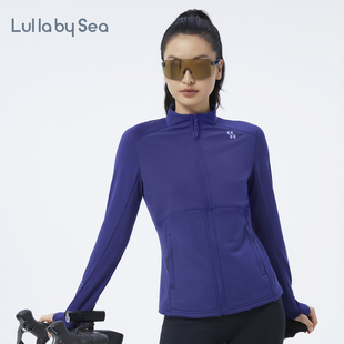 Future Sea fleece运动外套格子绒动态保暖户外拉链上衣 Lulla