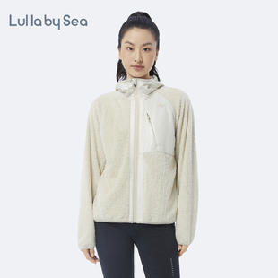Lulla Sea fleece连帽外套拉链宽松秋冬户外休闲潮服 Future