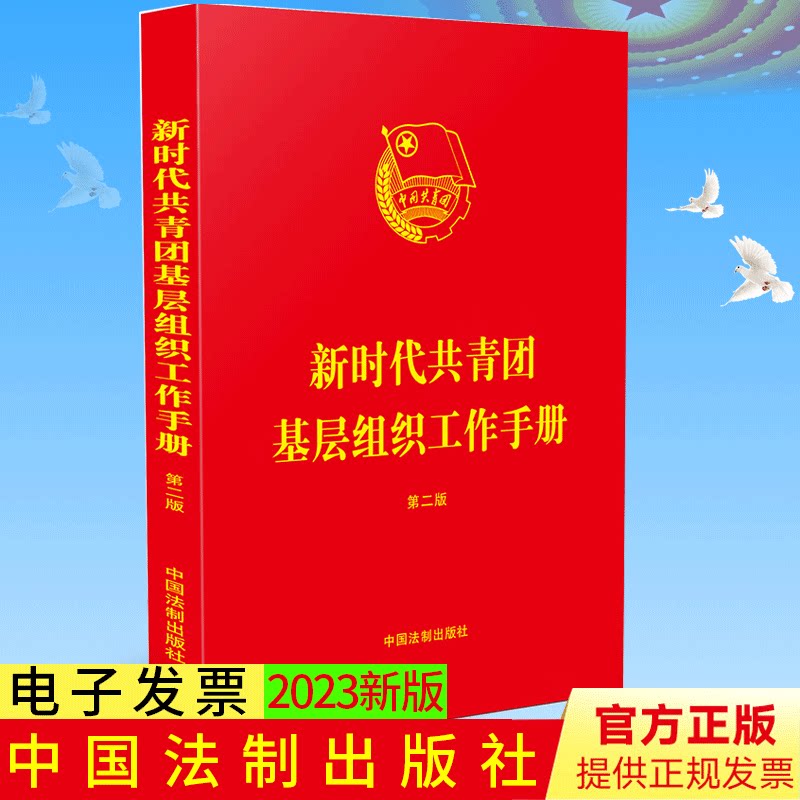 2023新书【第二版】新时代共青团基层组织工作手册 中国法制出版社 9787521635447