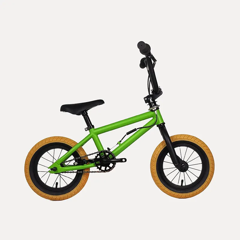 儿童12寸BMX小轮车表演车越野技巧车攀爬竞速自行车