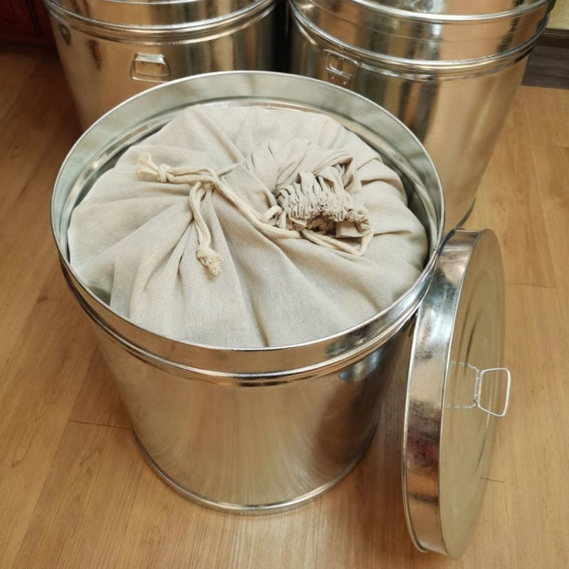 加大铁皮桶特大号内袋陈皮储存罐密封陈皮铁桶防潮防虫大号茶叶桶