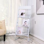 杂志架宣传资料架展示架子书报置物架单页展架收纳落地报纸报刊架