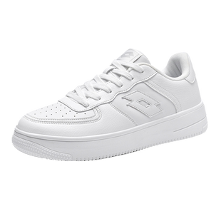 乐途小白鞋女鞋新款春季运动板鞋女款轻便软底增高厚底休闲滑板鞋