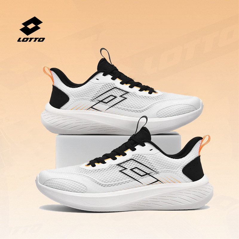 乐途男鞋跑步鞋2026春季新款透气网面运动鞋子轻便青少年健身慢跑