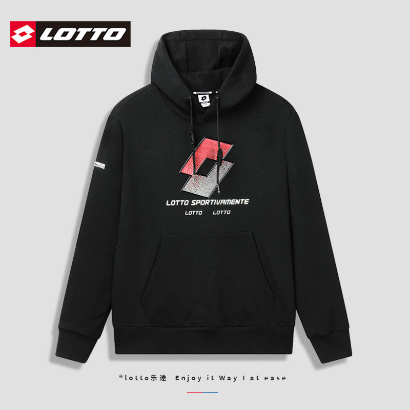 LOTTO乐途潮卫衣连帽衫