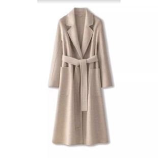 秀场款 双面呢大衣时尚 2025长款 040 汐汐高奢