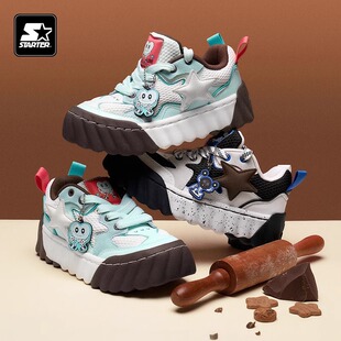 STARTER薯片鞋男女同款甜品主题舒适增高网面透气运动休闲鞋板鞋