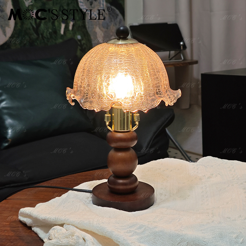 默川法式中古风卧室床头装饰台灯