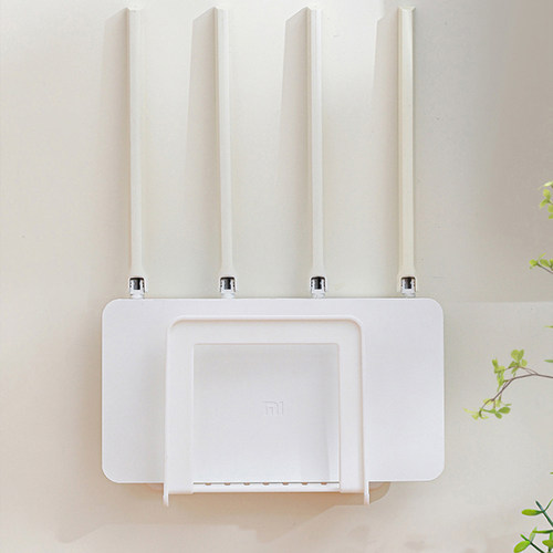 免打孔墙上路由器放置架